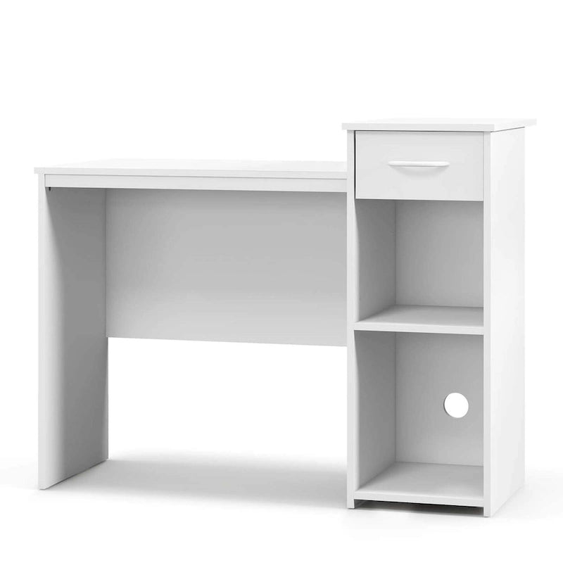 Bureau d'ordinateur avec tiroir et étagère réglable