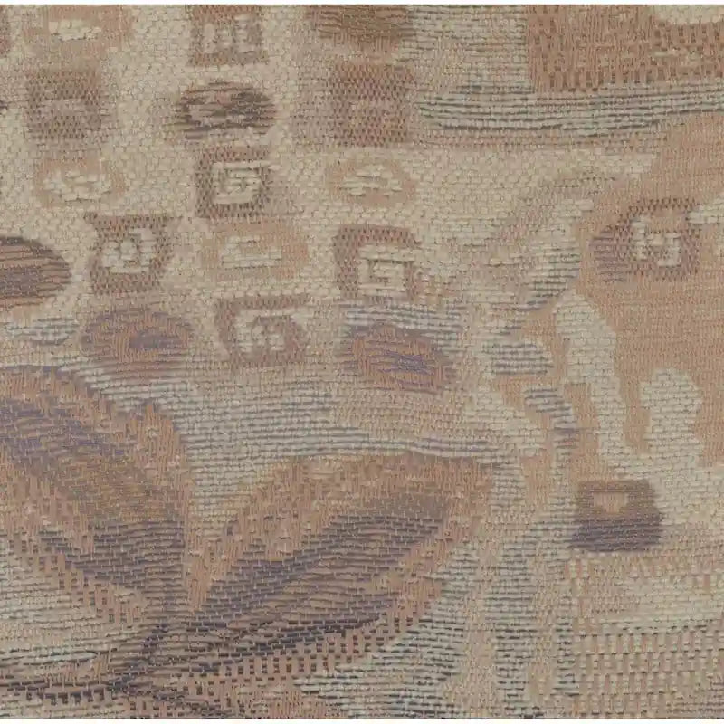 Fauteuil à bascule en rotin avec coussin en chenille
