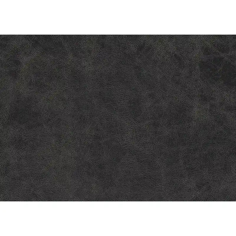 Causeuse inclinable double en microfibre grise avec console centrale