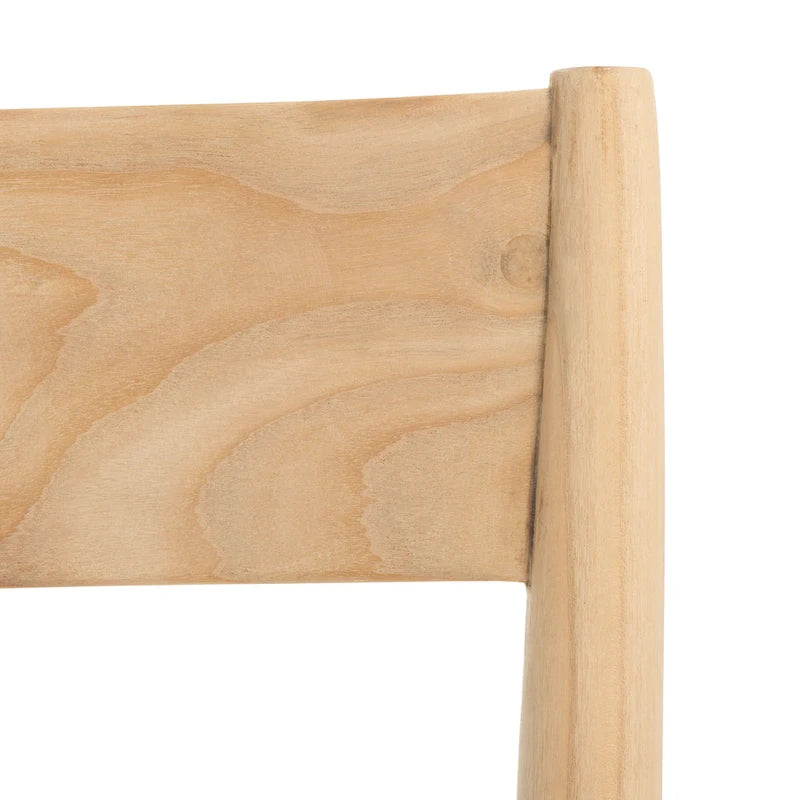 Chaise de salle à manger en cuir (lot de 2) - 47 cm (L) x 51 cm (P) x 80 cm (H)