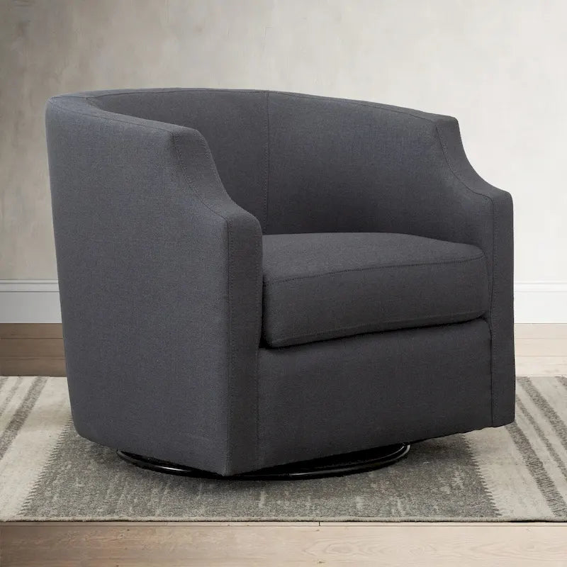 Fauteuil pivotant et inclinable pour salon