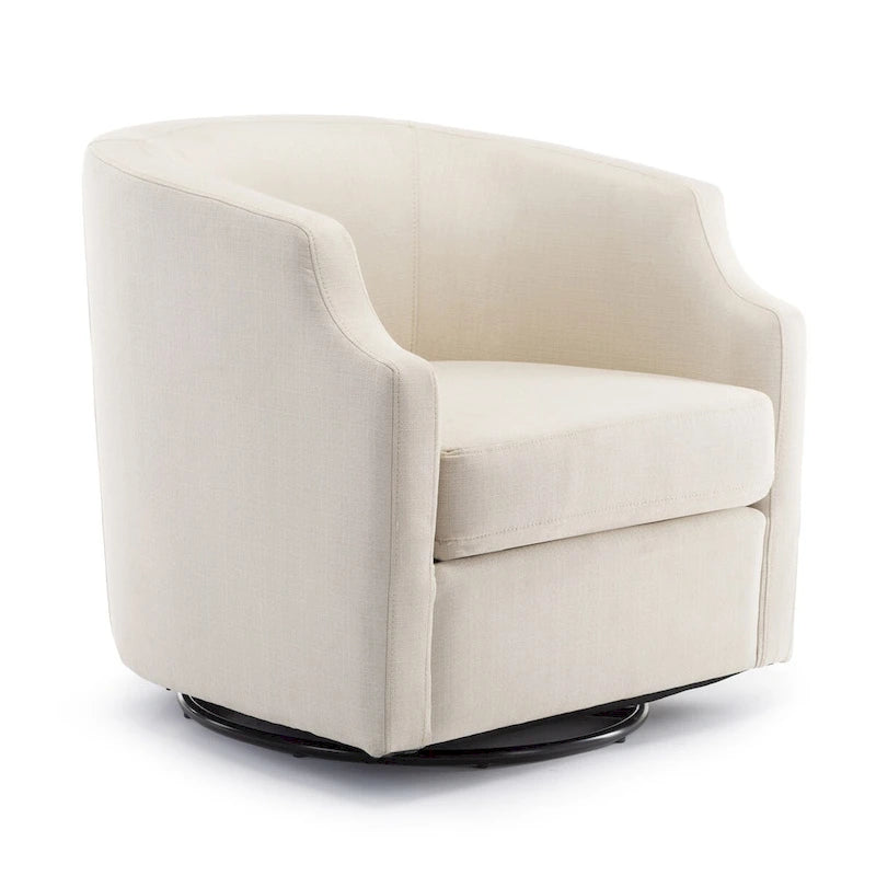 Fauteuil pivotant et inclinable pour salon