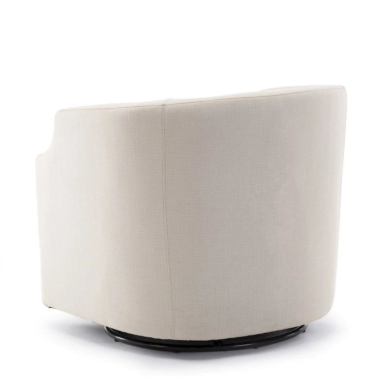 Fauteuil pivotant et inclinable pour salon