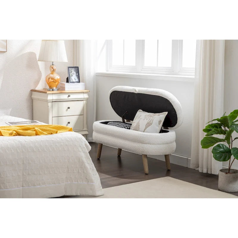 Banc de rangement pour salon et chambre à coucher