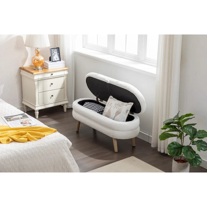 Banc de rangement pour salon et chambre à coucher