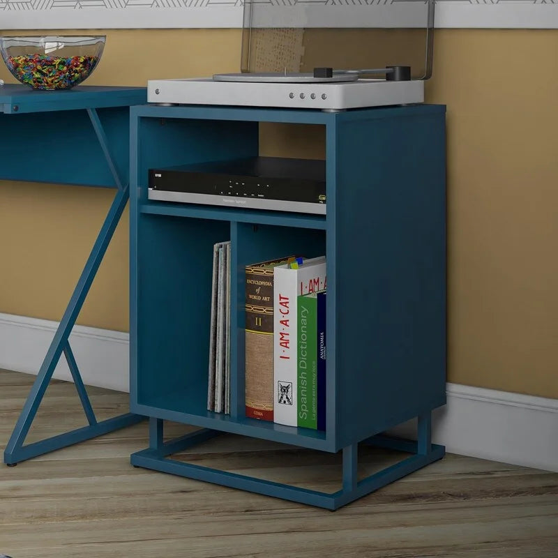 Meuble pour platine vinyle - 16,14P x 19L x 27,56H