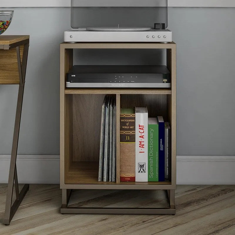 Meuble pour platine vinyle - 16,14P x 19L x 27,56H