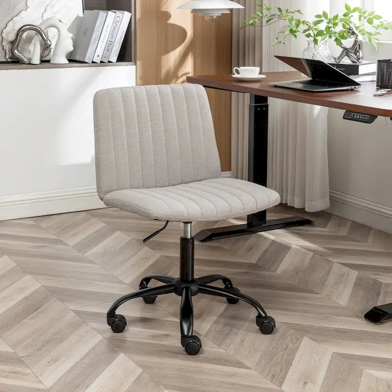 Fauteuil de bureau pivotant en tissu