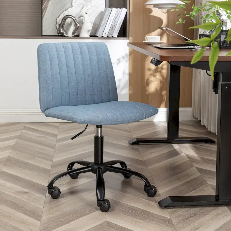Fauteuil de bureau pivotant en tissu