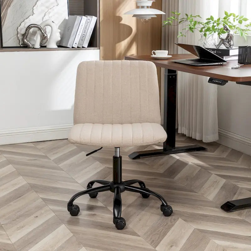 Fauteuil de bureau pivotant en tissu