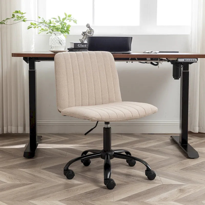Fauteuil de bureau pivotant en tissu