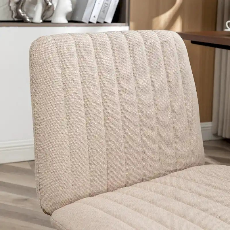Fauteuil de bureau pivotant en tissu