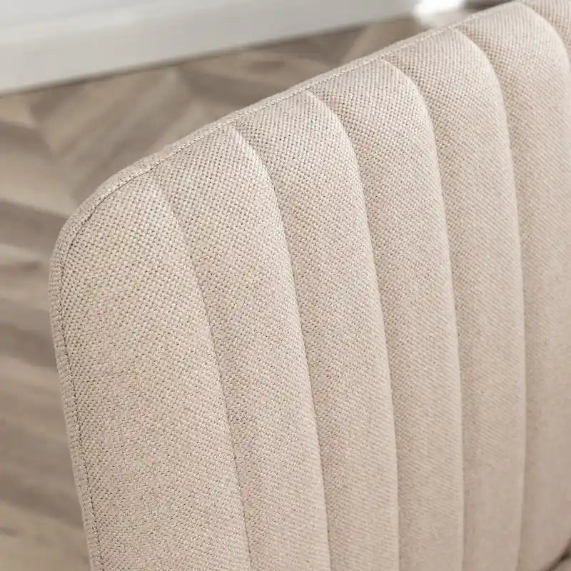 Fauteuil de bureau pivotant en tissu