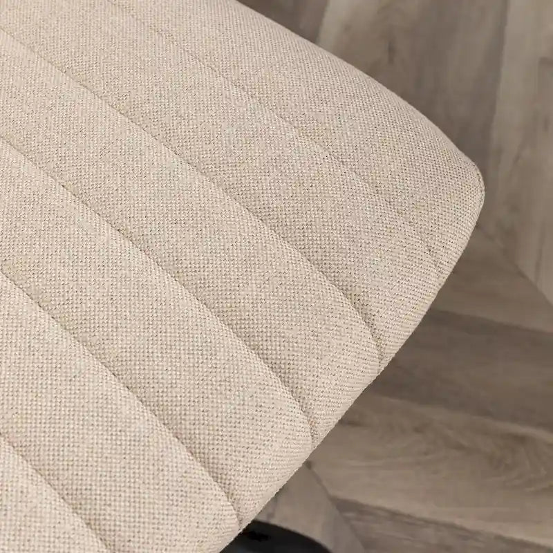 Fauteuil de bureau pivotant en tissu
