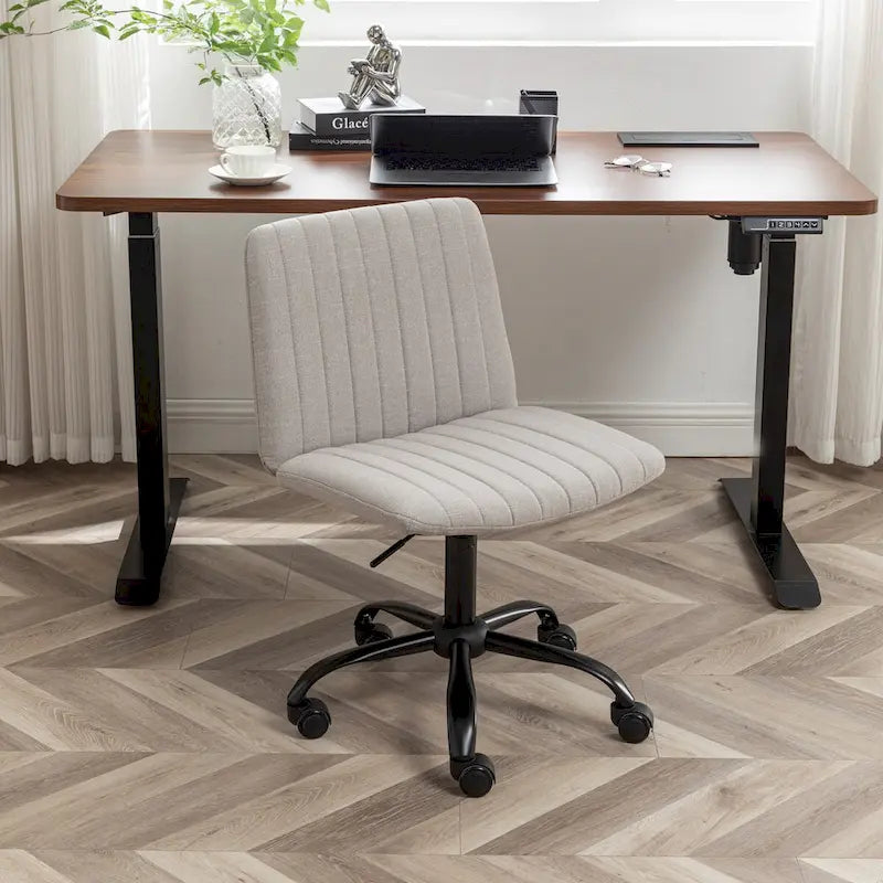 Fauteuil de bureau pivotant en tissu