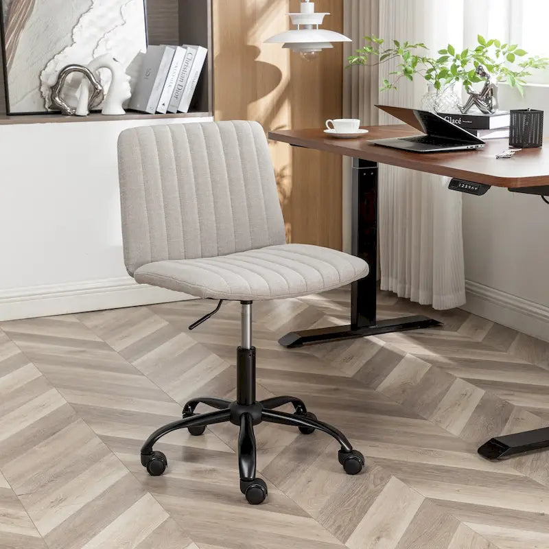 Fauteuil de bureau pivotant en tissu