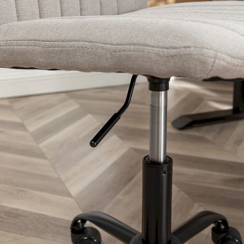 Fauteuil de bureau pivotant en tissu
