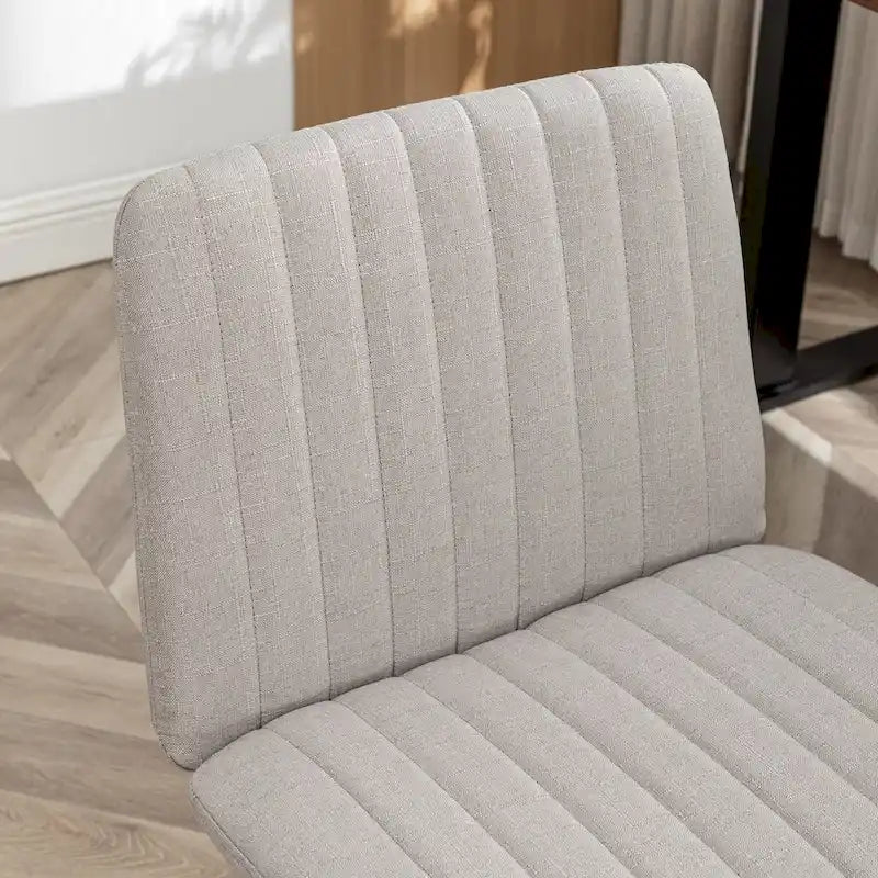 Fauteuil de bureau pivotant en tissu