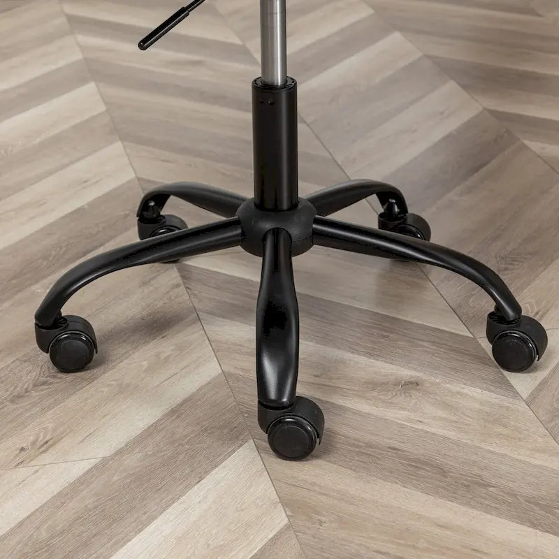 Fauteuil de bureau pivotant en tissu