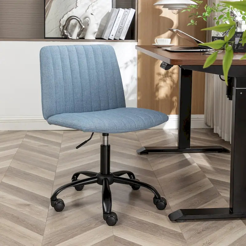 Fauteuil de bureau pivotant en tissu