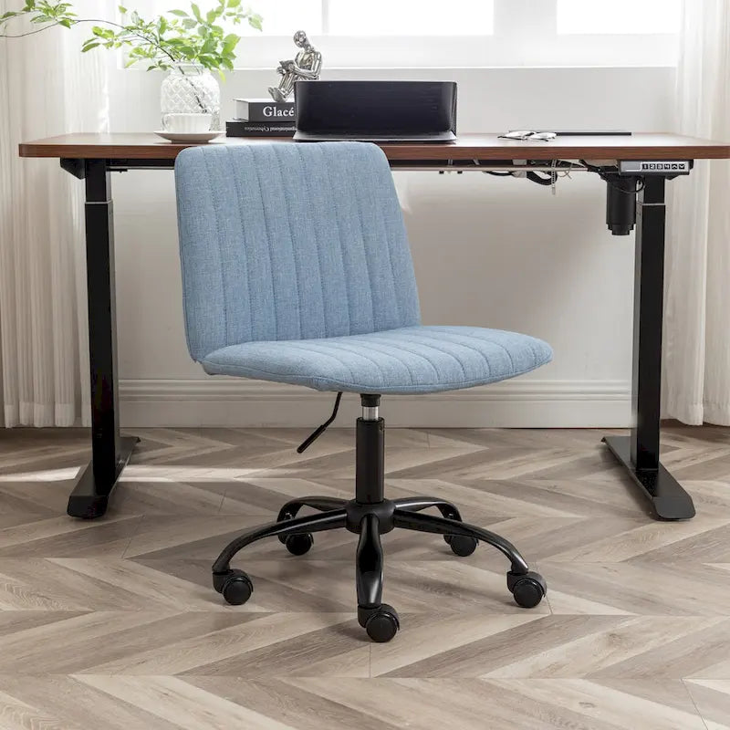 Fauteuil de bureau pivotant en tissu