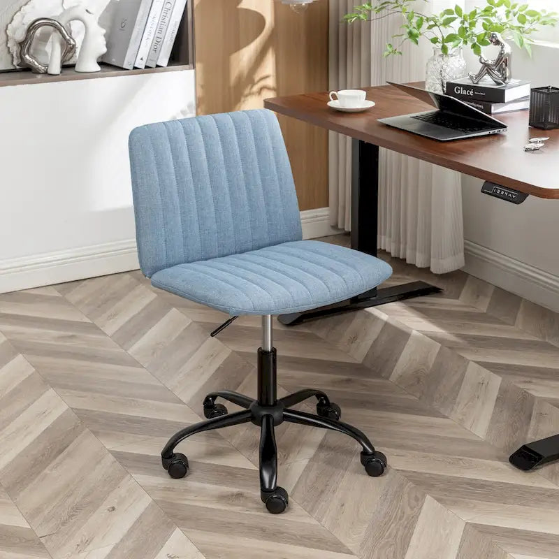 Fauteuil de bureau pivotant en tissu