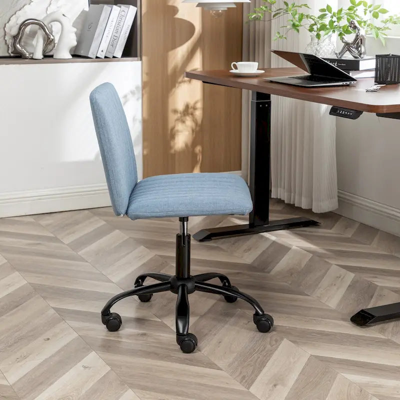 Fauteuil de bureau pivotant en tissu