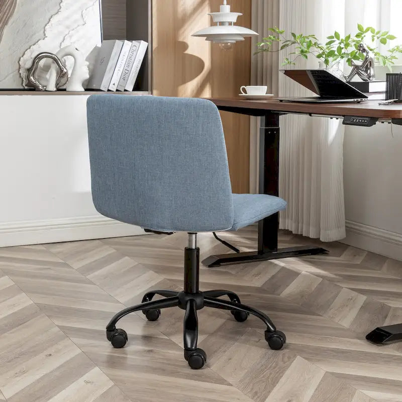 Fauteuil de bureau pivotant en tissu