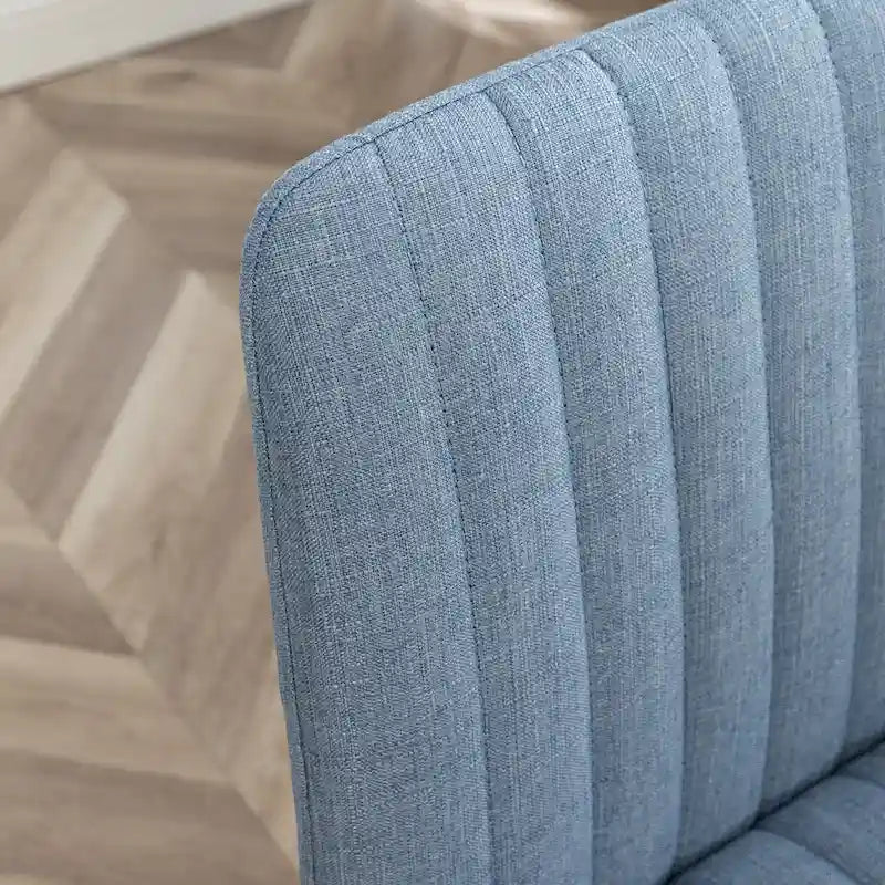 Fauteuil de bureau pivotant en tissu