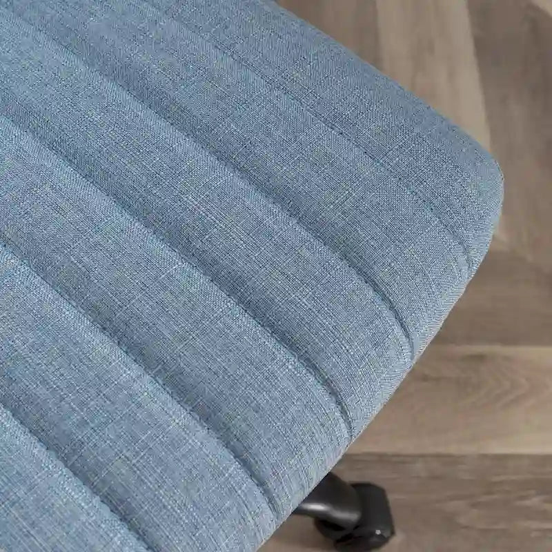 Fauteuil de bureau pivotant en tissu