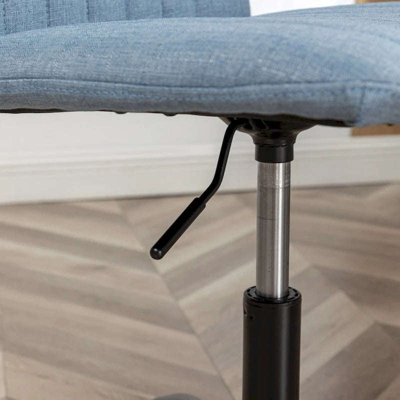 Fauteuil de bureau pivotant en tissu