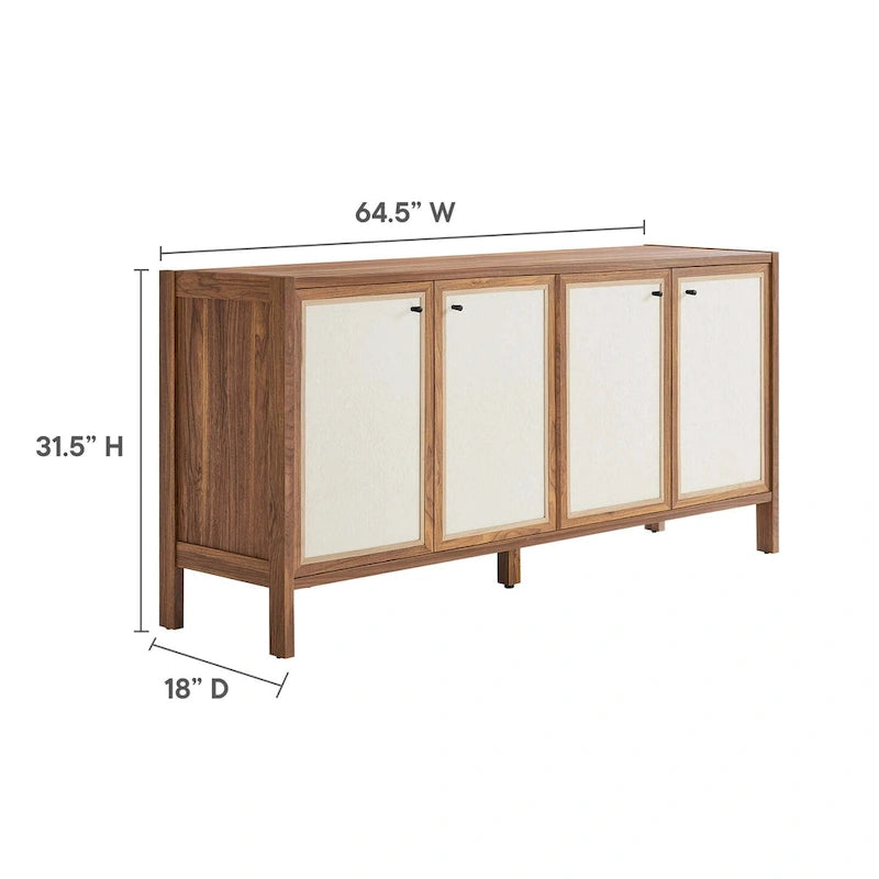Buffet de rangement en bois