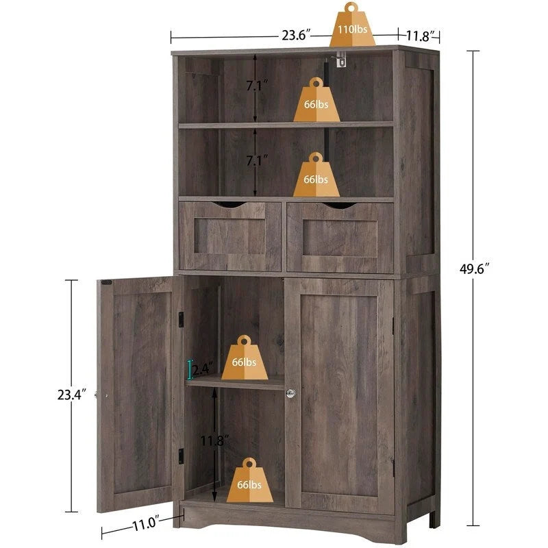 Meuble de rangement haut - 30P x 60L x 126H