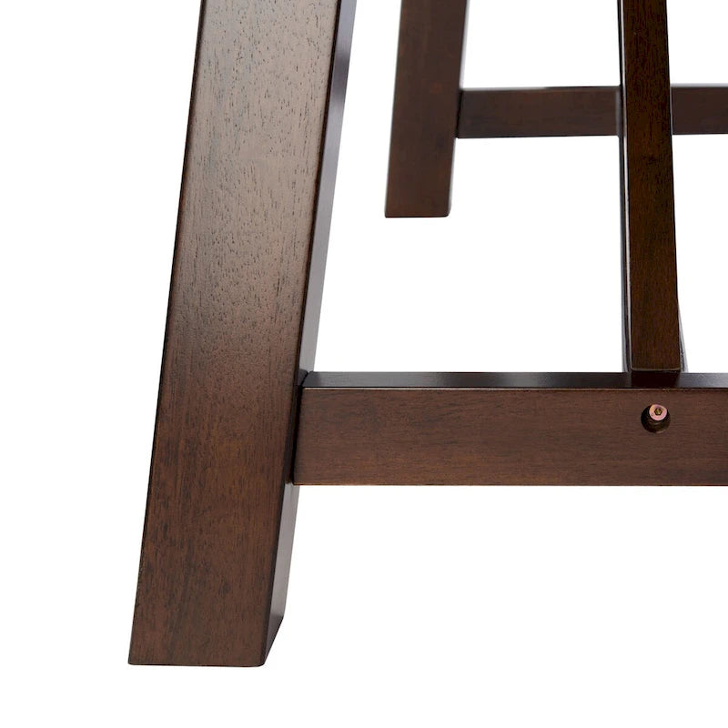 Table à manger rectangulaire marron - 57 L x 36 P x 30 H